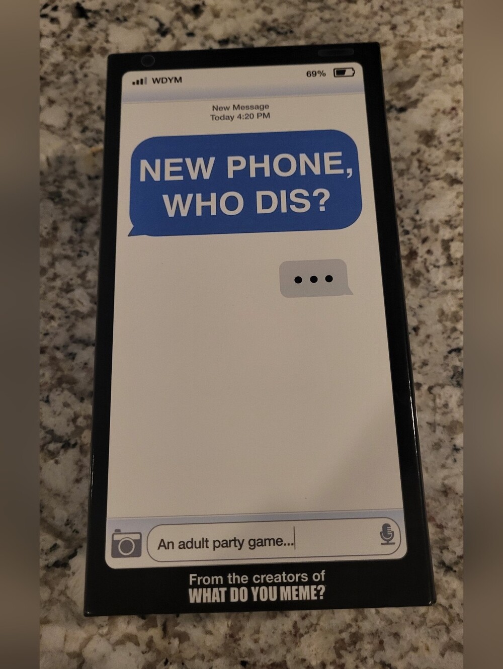 New Phone Who Dis? - Black